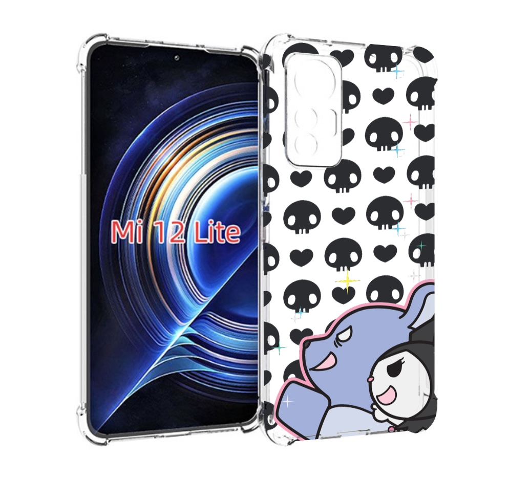 

Чехол MyPads злые-мини-животные детский для Xiaomi 12 Lite, Прозрачный, Tocco
