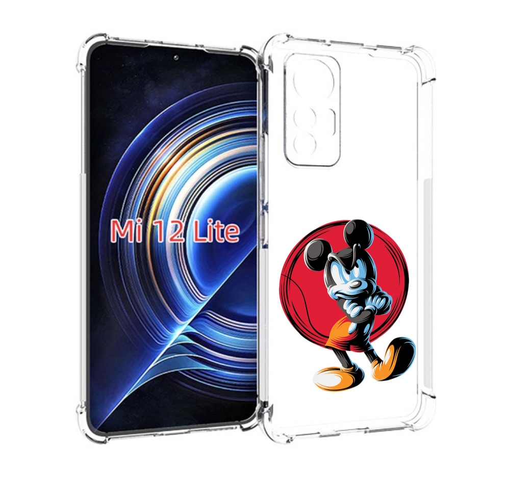 

Чехол MyPads злой-микки для Xiaomi 12 Lite, Прозрачный, Tocco