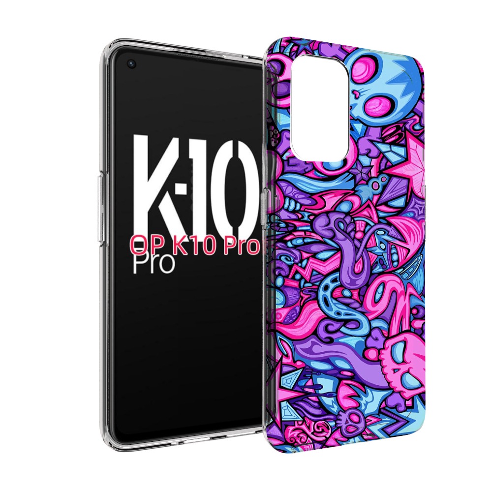 

Чехол MyPads крутой-паттерн для OPPO K10 Pro, Прозрачный, Tocco