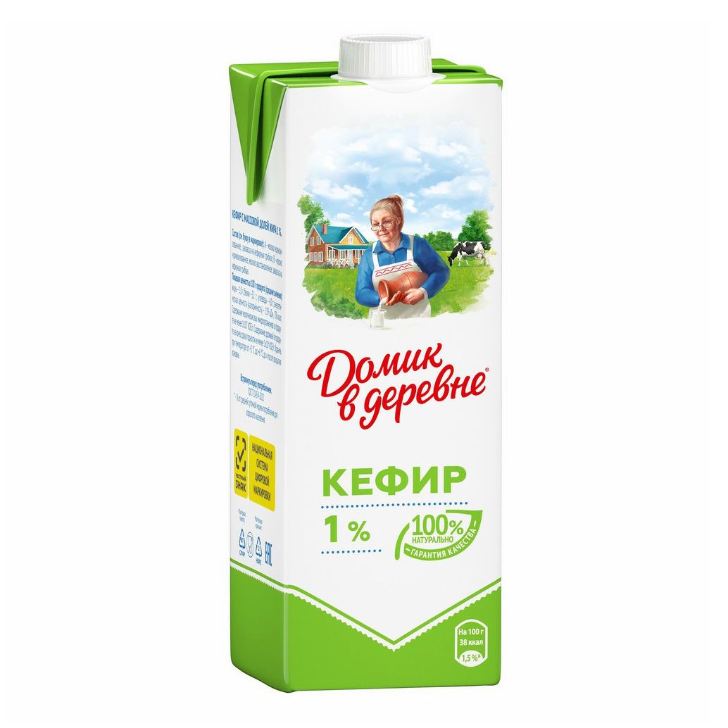 

Кефир Домик в деревне 1% 1 л