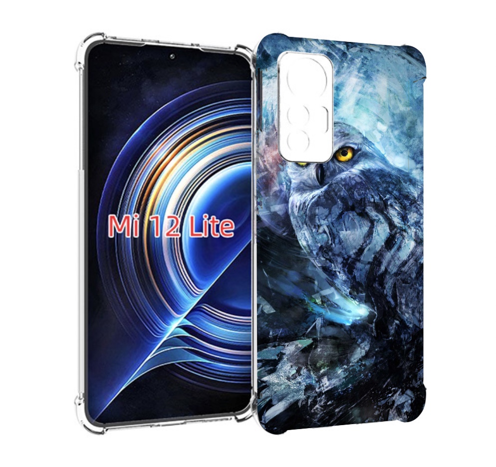 

Чехол MyPads замороженная-сова для Xiaomi 12 Lite, Прозрачный, Tocco
