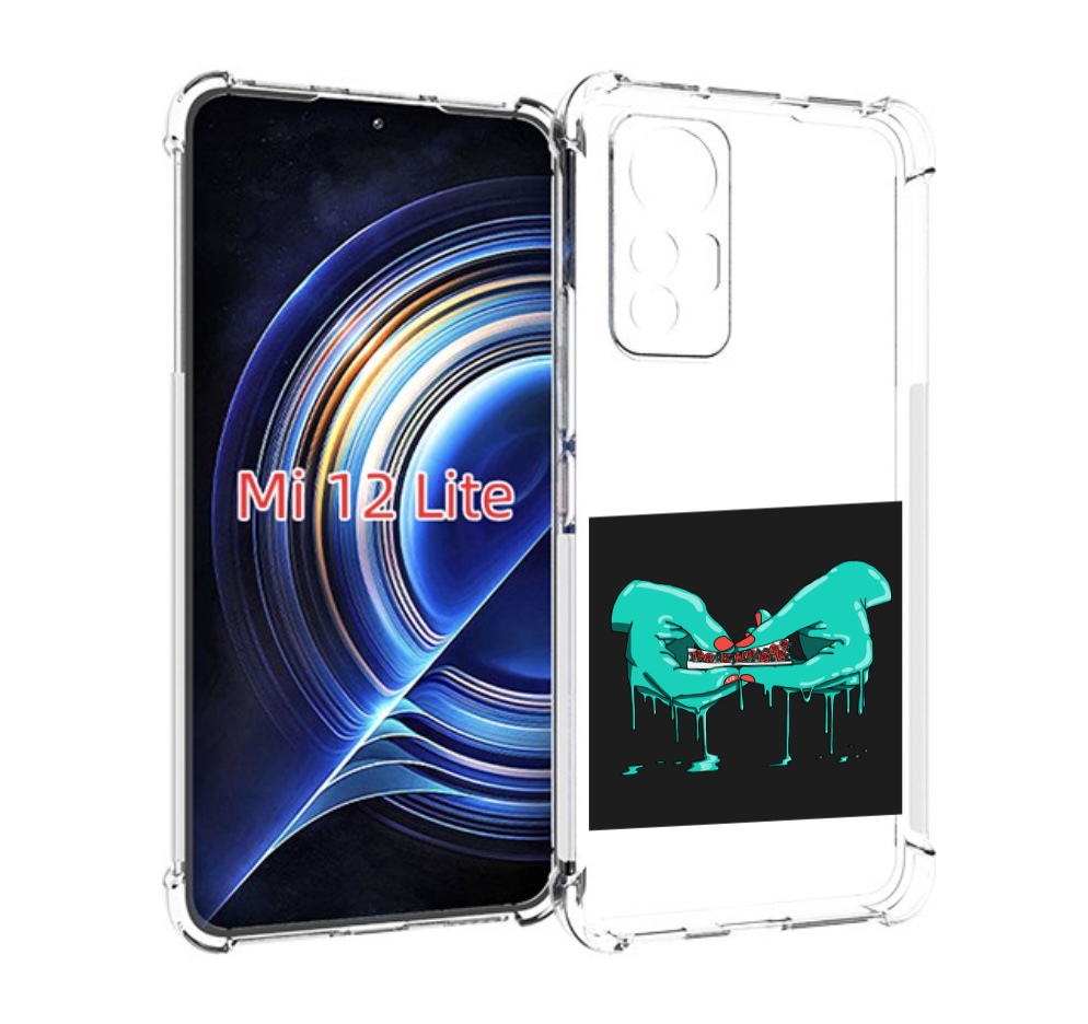 

Чехол MyPads закручиваю-розочки для Xiaomi 12 Lite, Прозрачный, Tocco