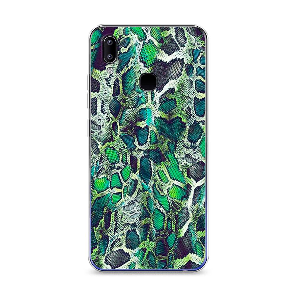 

Силиконовый чехол "Зеленая кожа змеи" на Oppo Reno 5 Pro, 256750-3