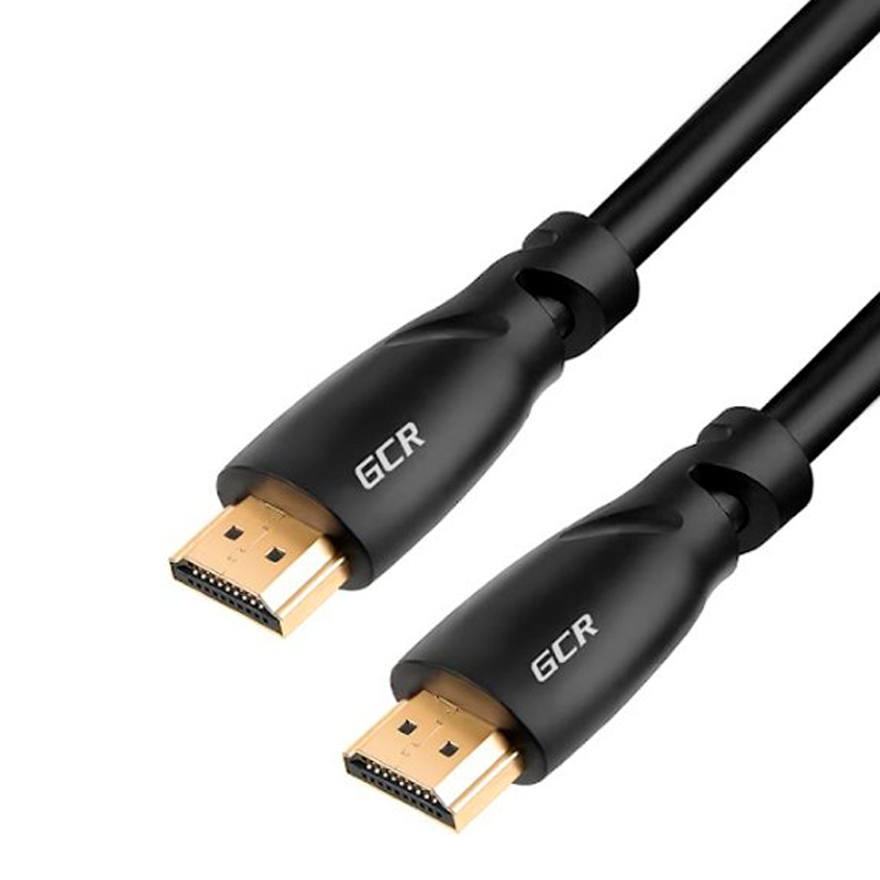 Кабель Greenconnect HDMI - HDMI вилка-вилка 1м (GCR-HM310-1.0m) черный