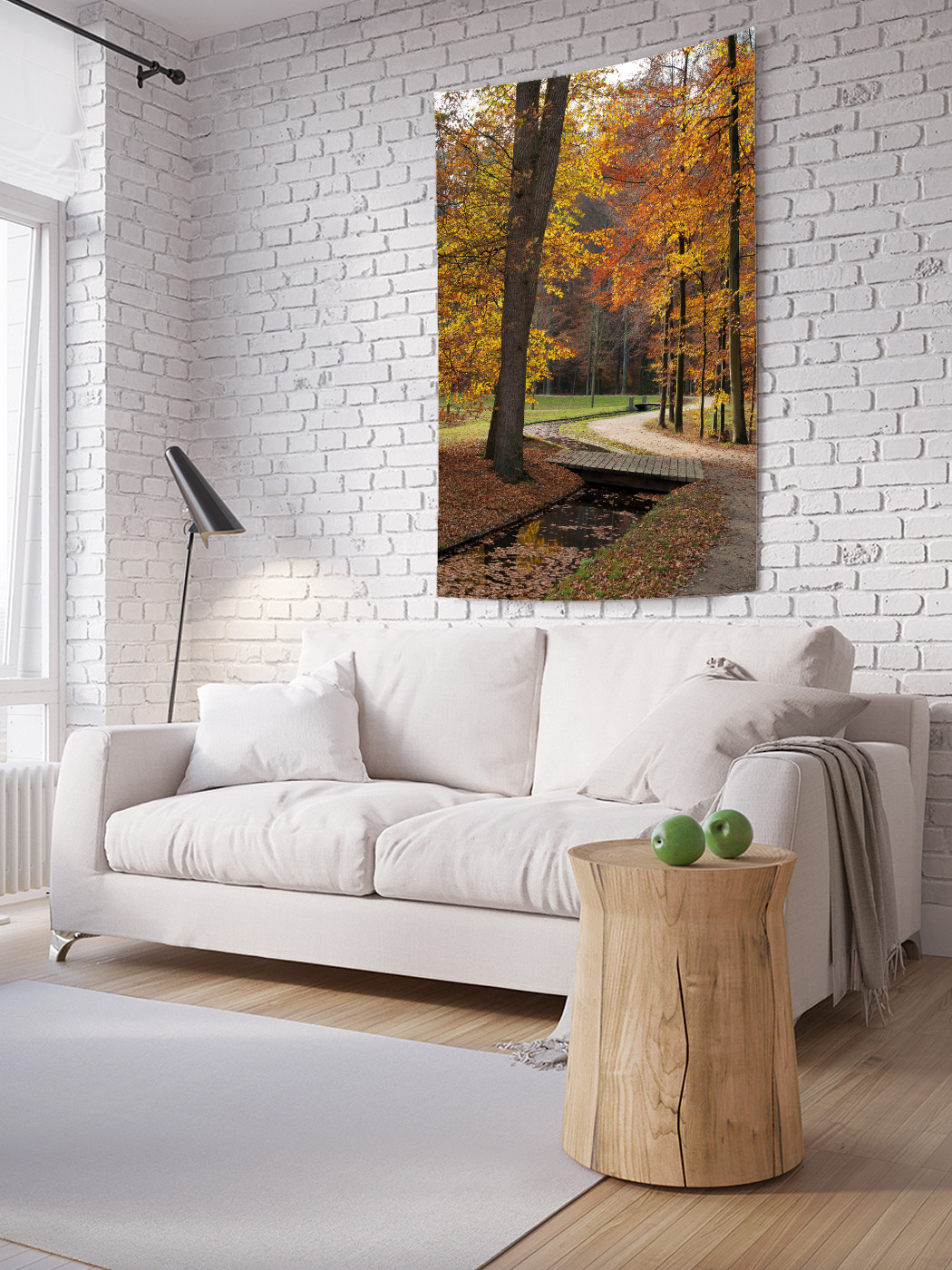 

Вертикальное фотопанно на стену JoyArty Осенний парк 150x200 см, Осенний парк
