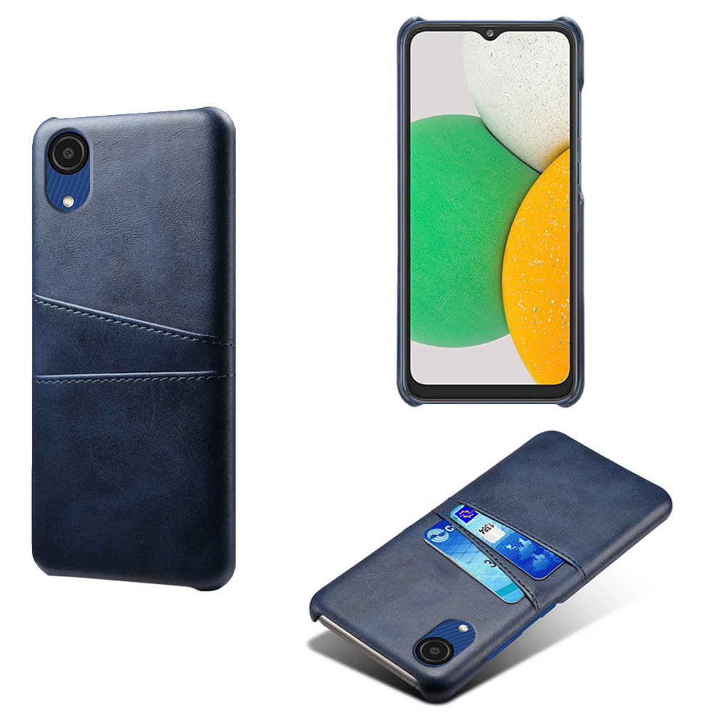 Чехол MyPads для Samsung Galaxy A03 Core (SM-A032) 2021 синий (224482)