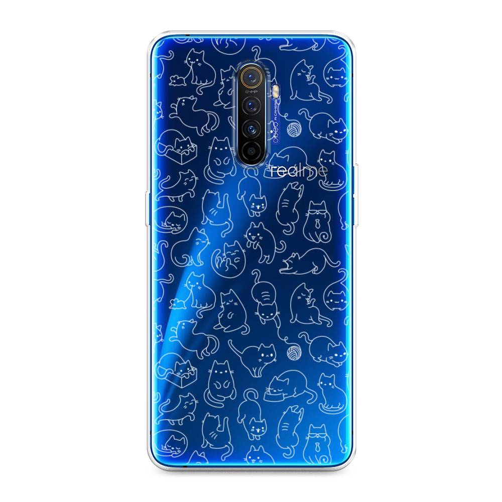 

Чехол Awog на Realme X2 Pro "Шкодливые котики", Разноцветный, 251750-2