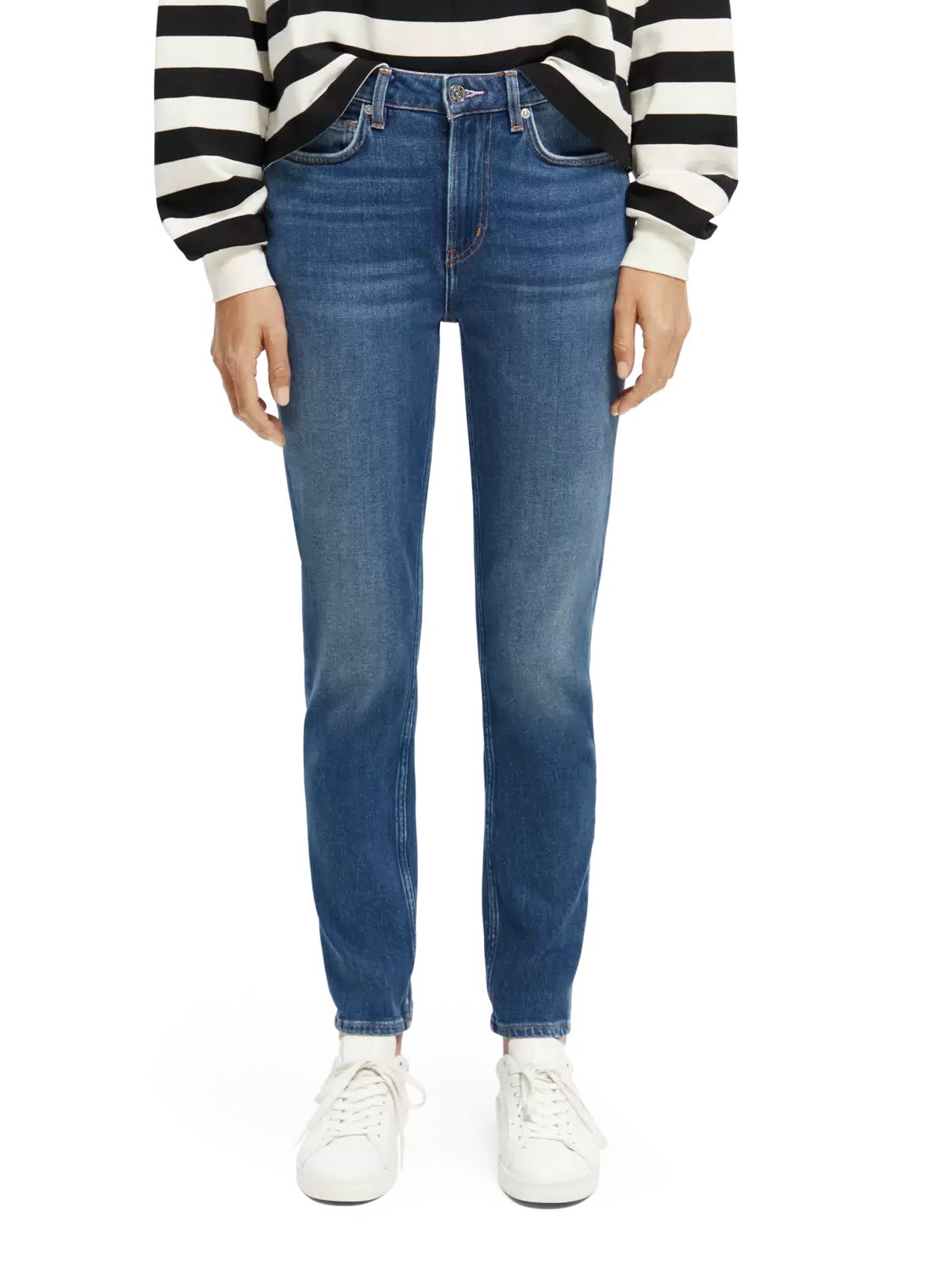 

Джинсы женские Scotch & Soda 170057/5243 синие W26/L32, Синий, 170057/5243
