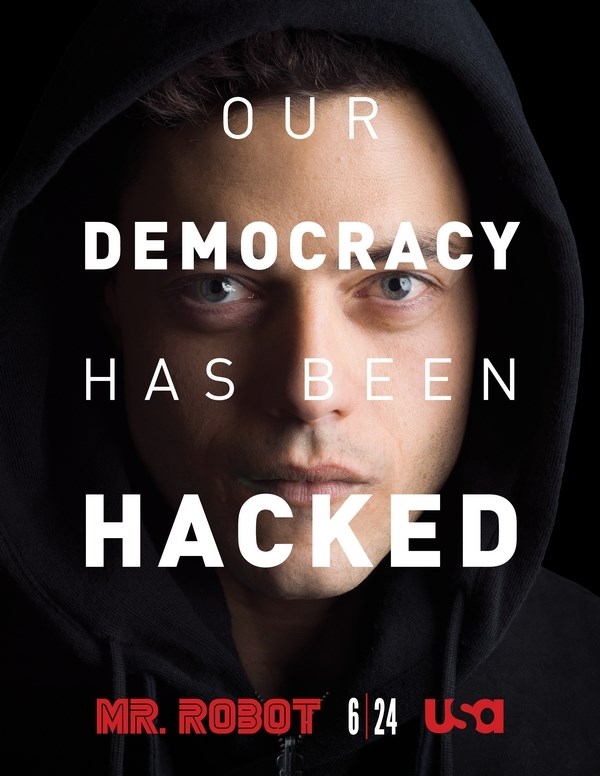 

Постер к сериалу "Мистер Робот" (Mr. Robot) 50x70 см