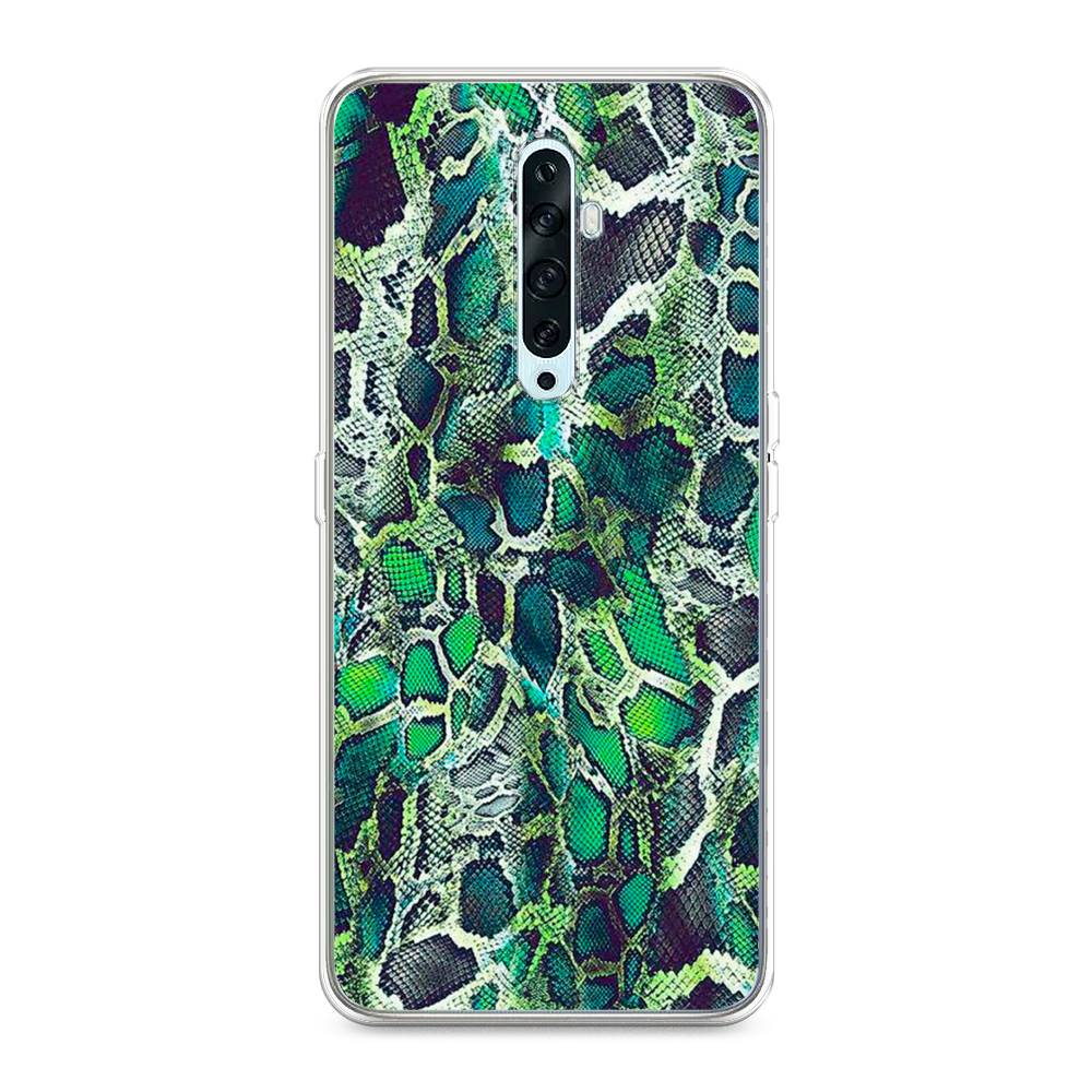 

Чехол Awog на Oppo Reno 2Z "Зеленая кожа змеи", Разноцветный, 251850-3