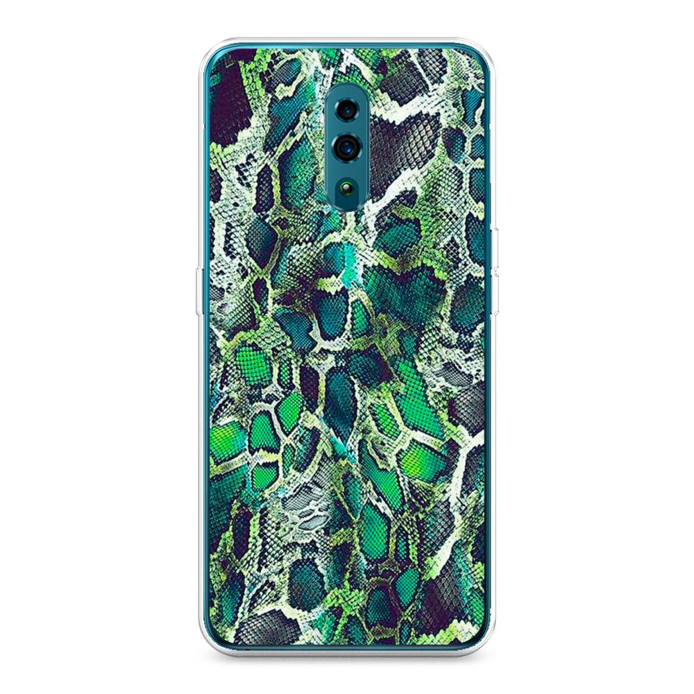 

Чехол Awog на Oppo Reno "Зеленая кожа змеи", Разноцветный, 250750-3