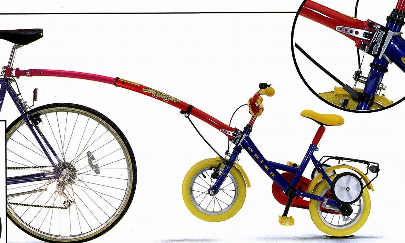 Крепление для деских велосипедов TRAIL-GATOR 12-20 к подседельному штырю до 32 кг, красно
