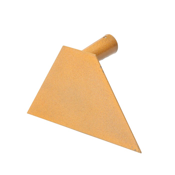 Мотыга прямая, лезвие 19 см, тулейка 30 мм, без черенка