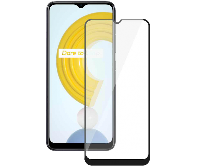 

Защитное стекло Deppa для realme C21/C21Y 2.5D Full Glue (черная рамка), для realme C21/C21Y 2.5D Full Glue черная рамка