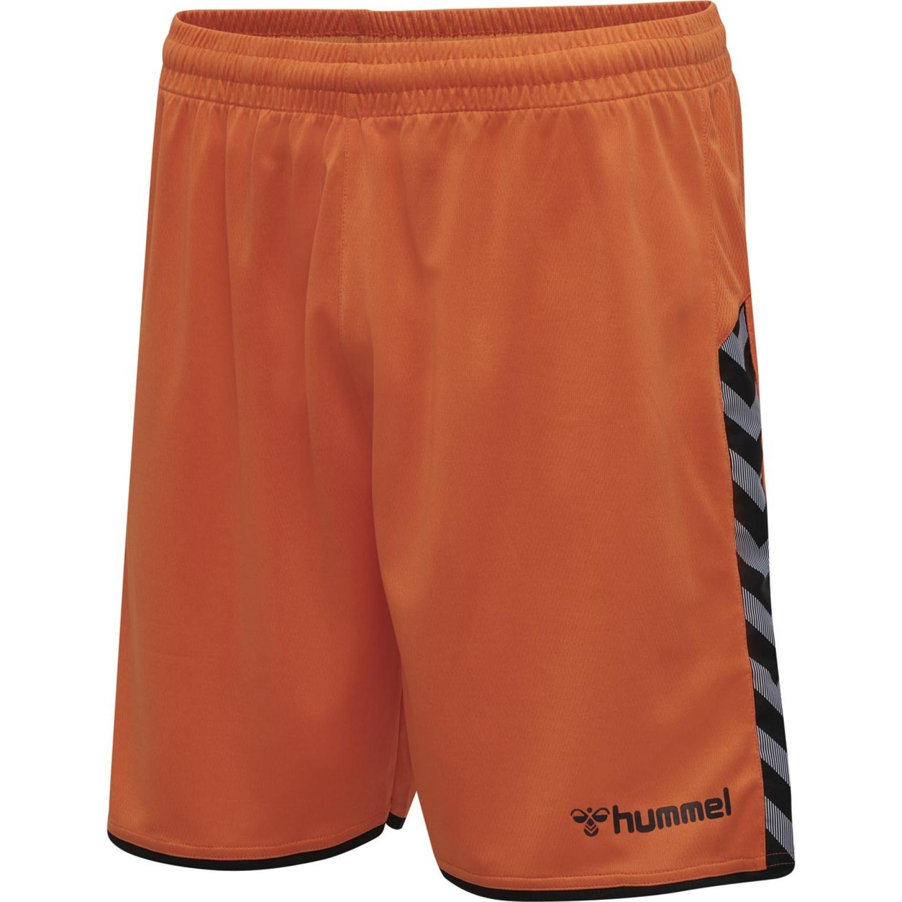 Спортивные шорты унисекс Hummel 204924 оранжевые L