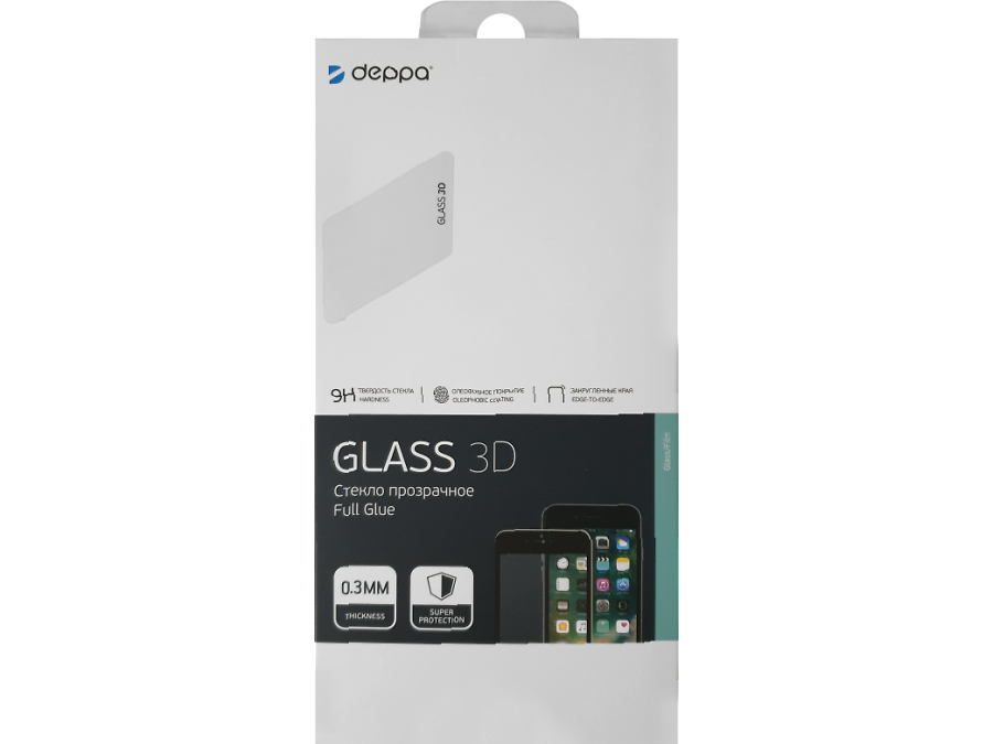 

Защитное стекло Deppa для Honor 20E/10i 3D Full Glue (черная рамка), для Honor 20E/10i 3D Full Glue черная рамка