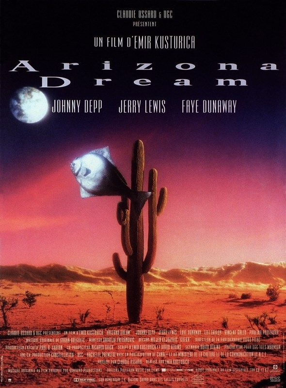 Постер к фильму "Аризонская мечта" (Arizona Dream) Оригинальный 50,8x68,6 см