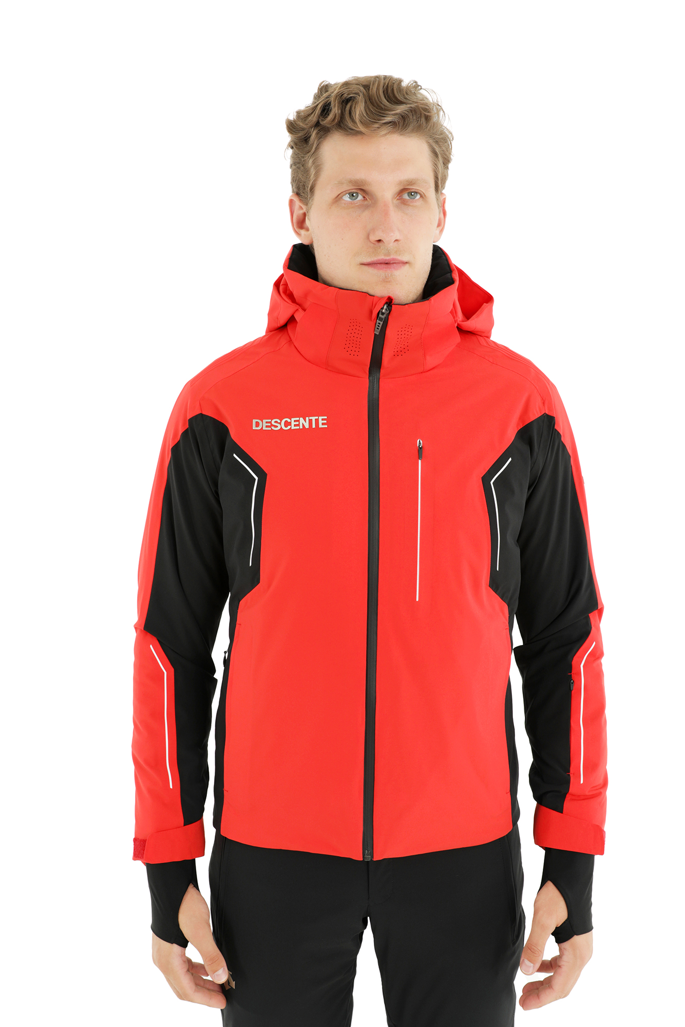 фото Куртка горнолыжная descente laurence electric red (eur:48)