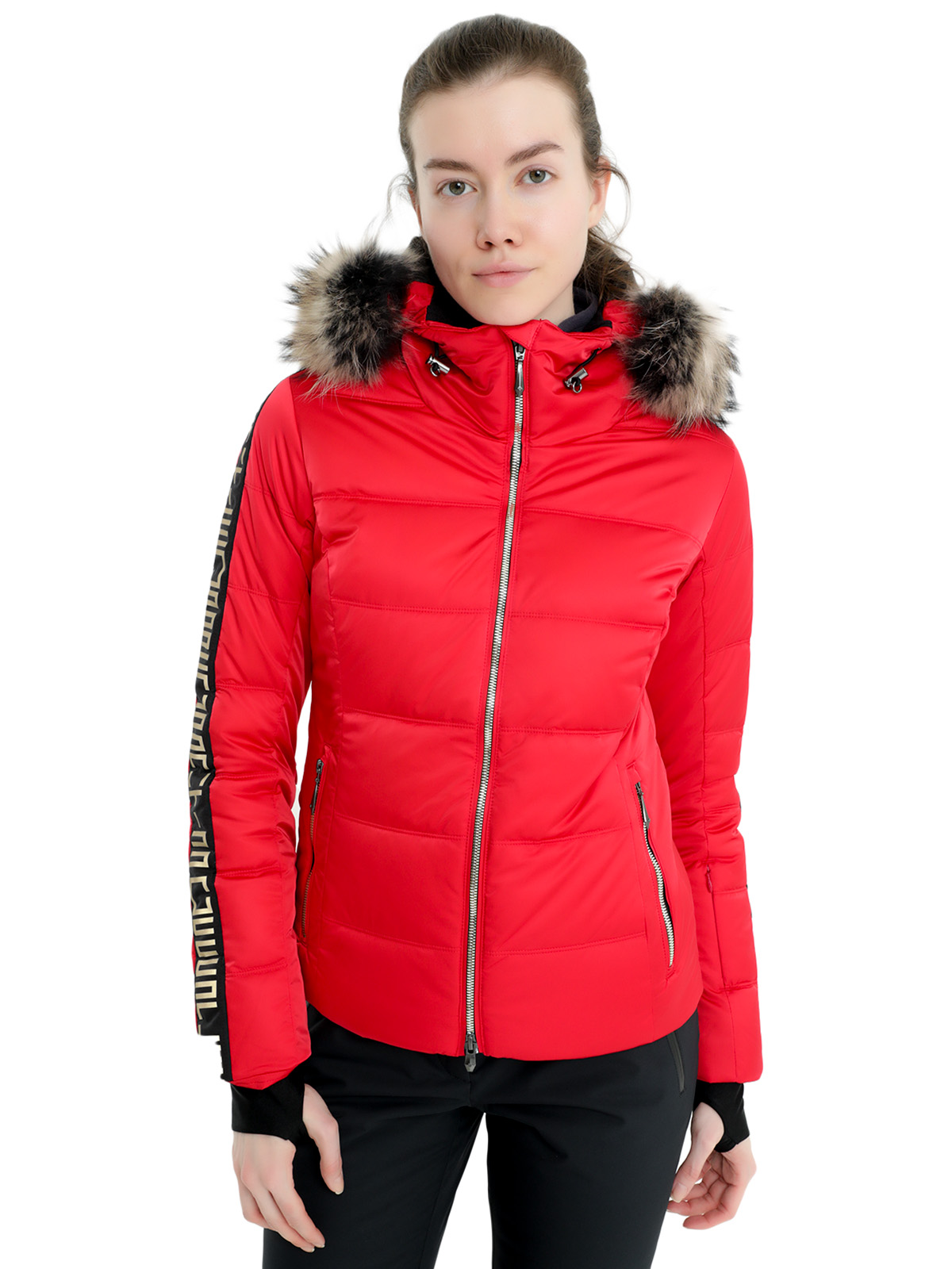 фото Куртка горнолыжная descente 2021-22 genjiko electric red (eur:38)