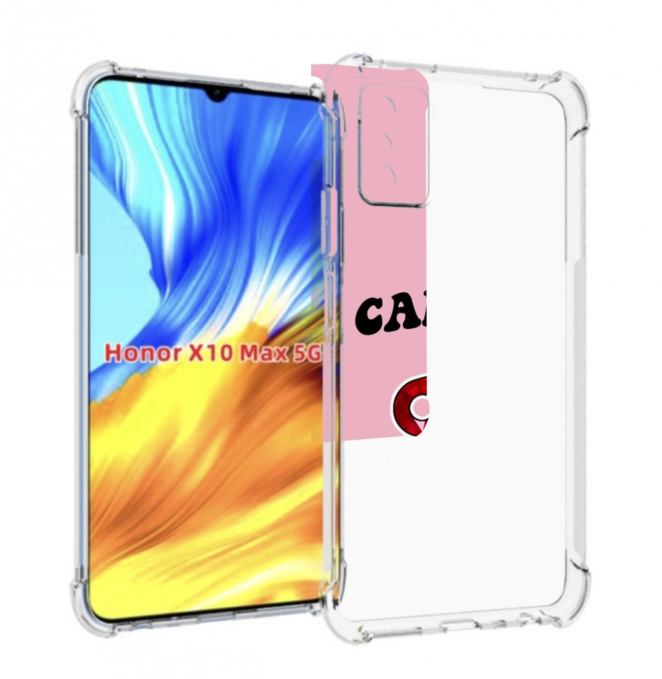 

Чехол MyPads знак зодиака рак 1 для Honor X10 Max, Прозрачный, Tocco