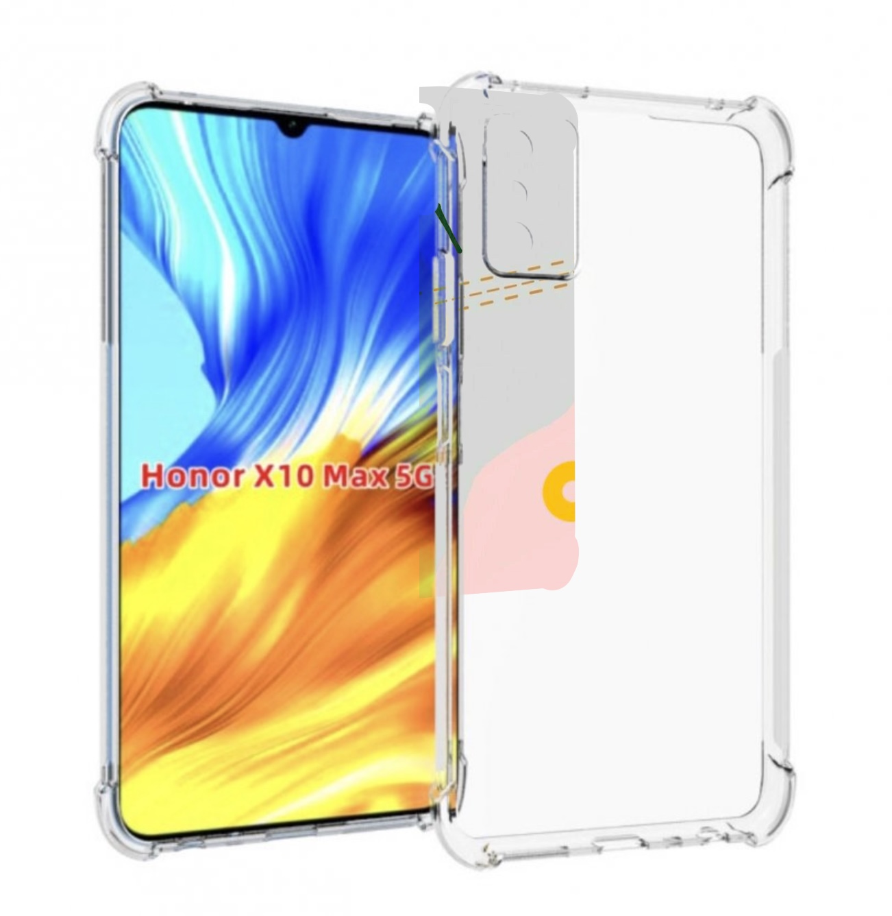 

Чехол MyPads знак зодиака овен 7 для Honor X10 Max, Прозрачный, Tocco