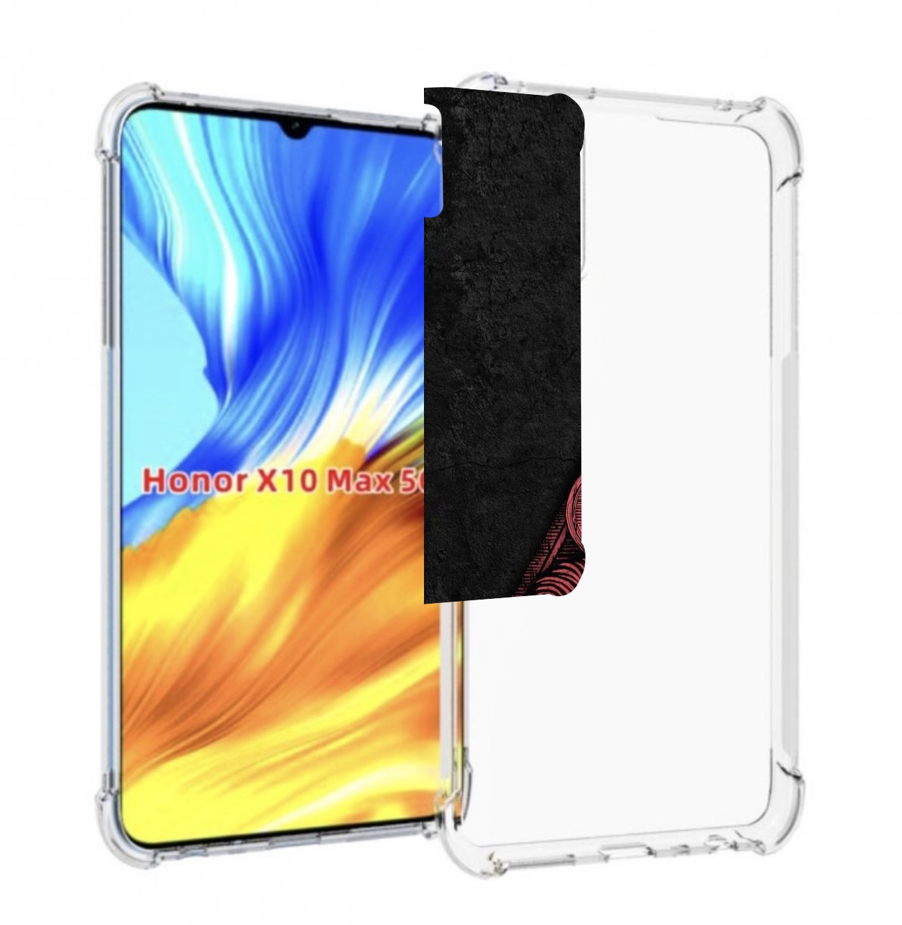 

Чехол MyPads знак зодиака лев 4 для Honor X10 Max, Прозрачный, Tocco