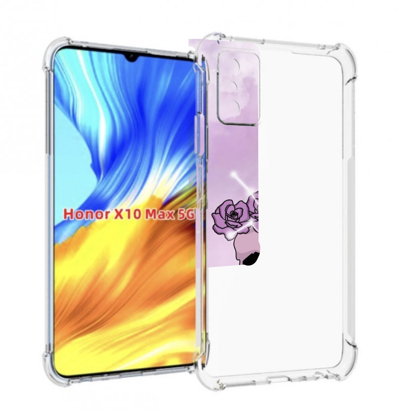 

Чехол MyPads знак зодиака дева 2 для Honor X10 Max, Прозрачный, Tocco