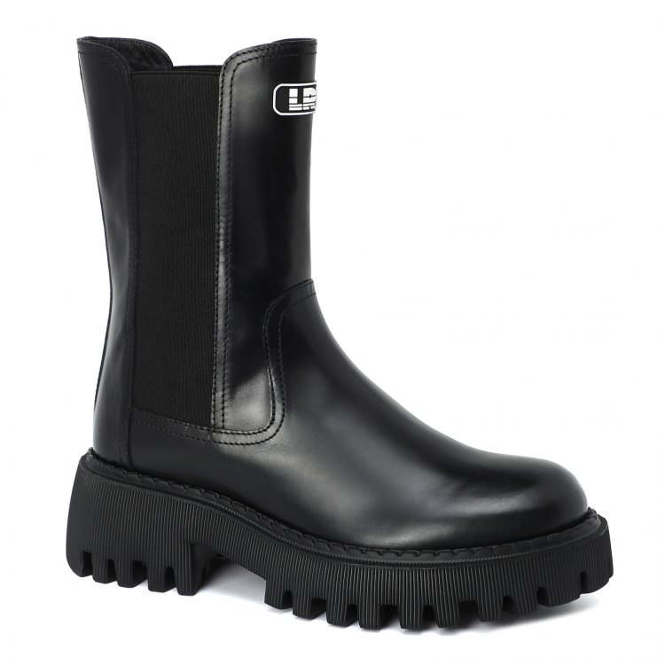 

Полусапоги женские Loriblu 4TL00600 черные 39 EU, 4TL00600