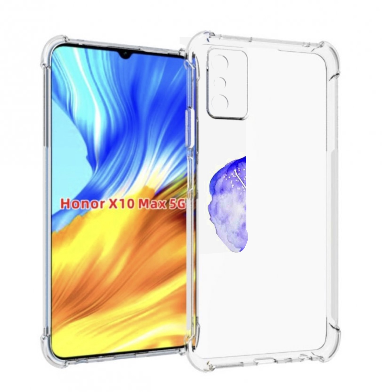 

Чехол MyPads знак зодиака водолеи 5 для Honor X10 Max, Прозрачный, Tocco