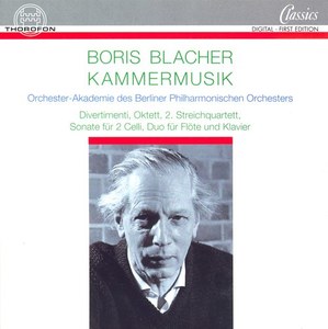 

BLACHER, B.: Divertimenti - Opp. 31, 38 / String Quartet No. 2 / Octet