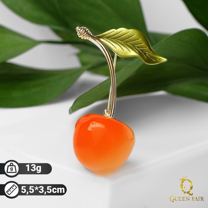 

Брошь из бижутерного сплава Queen Fair 5330694, эмаль, 5330694