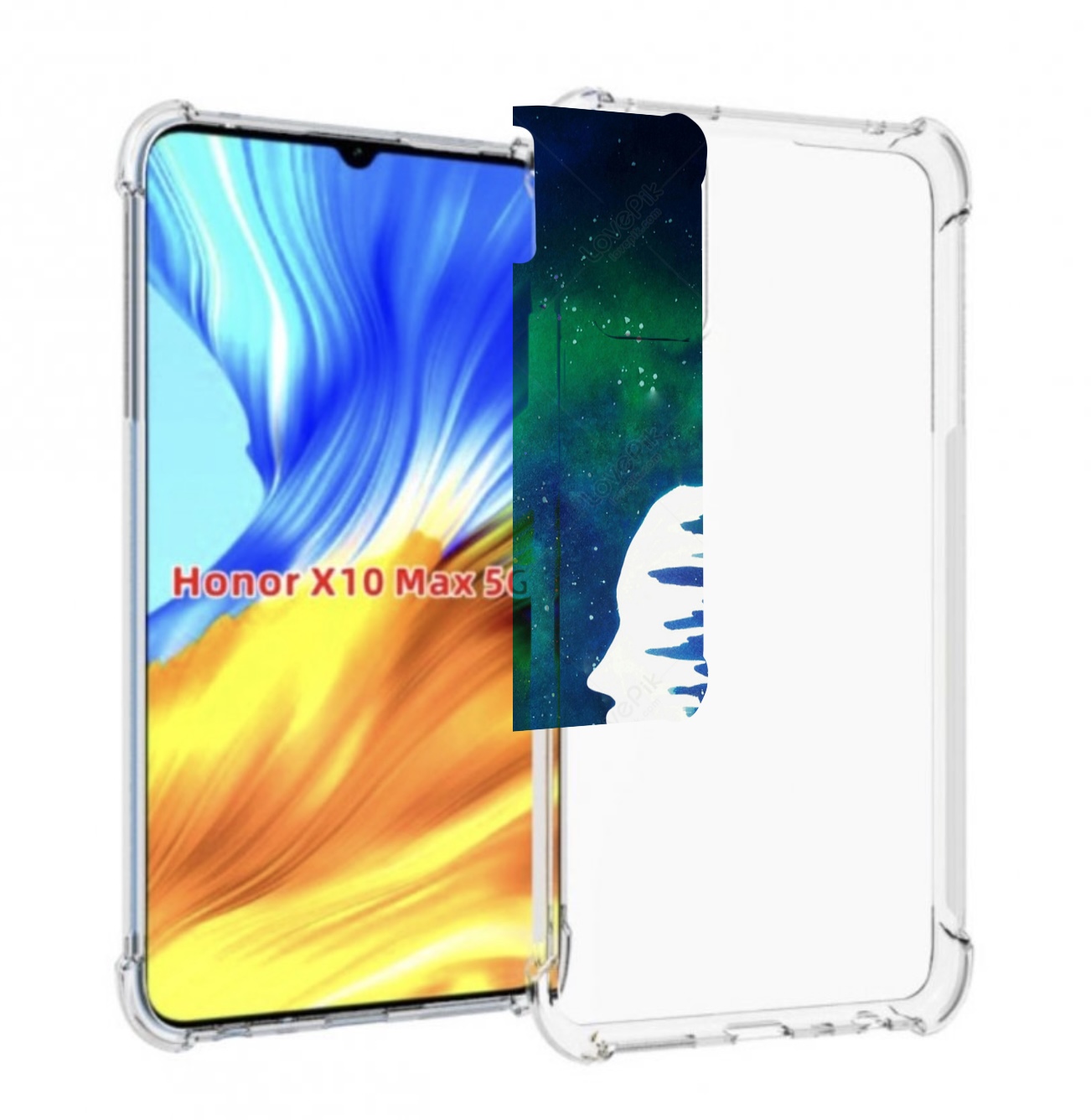 

Чехол MyPads знак зодиака близнецы 6 для Honor X10 Max, Прозрачный, Tocco