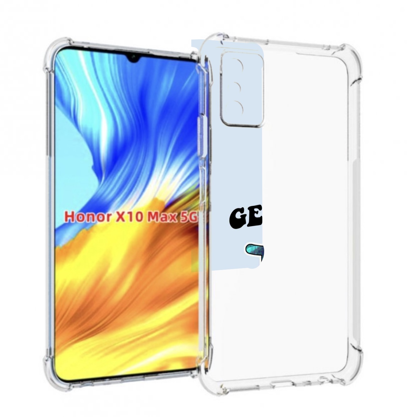 

Чехол MyPads знак зодиака близнецы 1 для Honor X10 Max, Прозрачный, Tocco