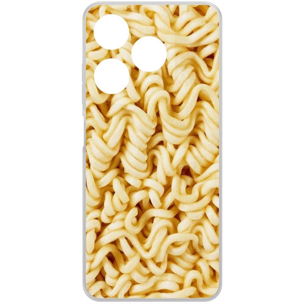 

Чехол-накладка Krutoff Clear Case Дошик для TECNO Spark 10C, Прозрачный