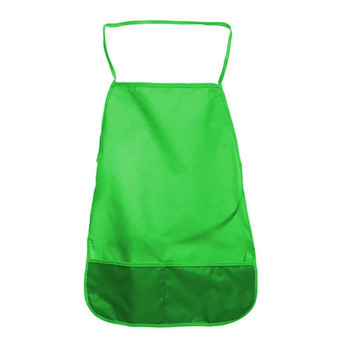 Фартук для труда schoolФОРМАТ однотонный, ткань, зеленый, 20шт.