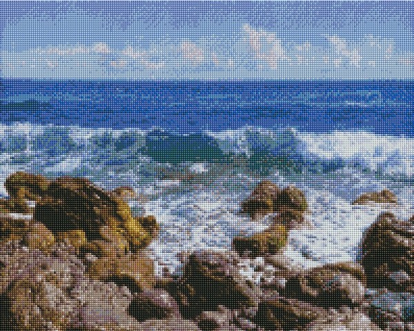 

PaintBoy Алмазная вышивка Пенные волны UA477, 40x50 см