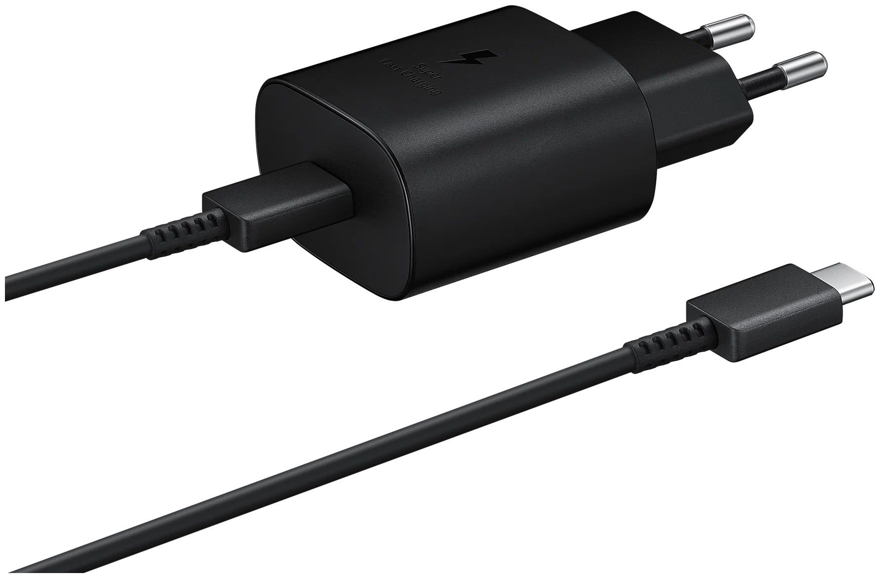 

Сетевое зарядное устройство Samsung 25w USB Type-C 4 25 А черный, 25w