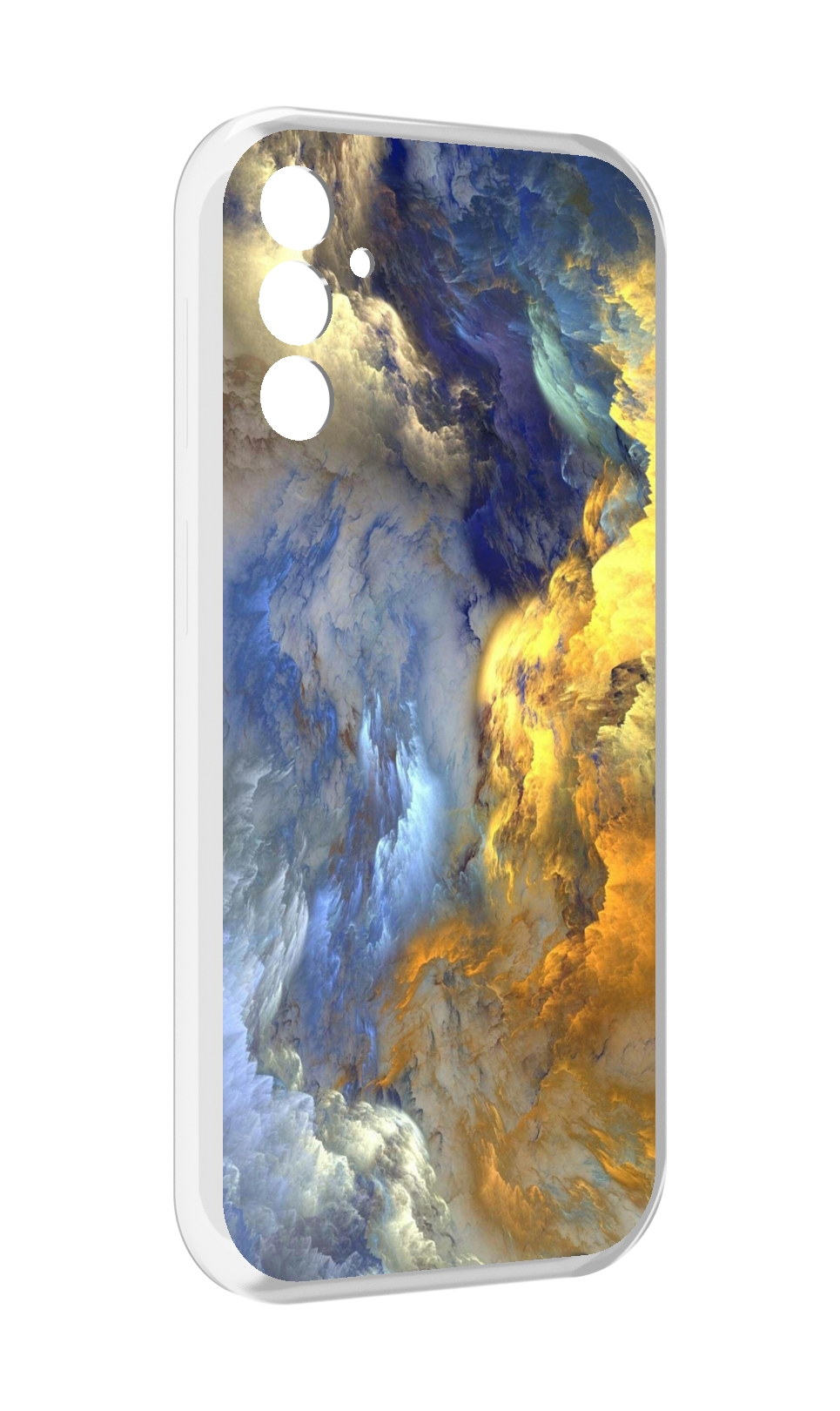 

Чехол MyPads мраморное небо для Samsung Galaxy M13, Прозрачный, Tocco
