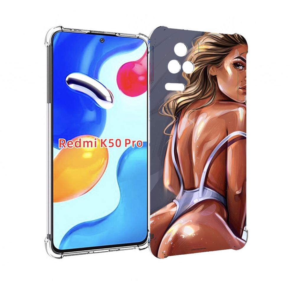 

Чехол MyPads craigos-art для Xiaomi Redmi K50 / K50 Pro, Прозрачный, Tocco