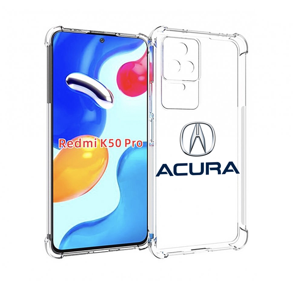

Чехол MyPads acura--2 для Xiaomi Redmi K50 / K50 Pro, Прозрачный, Tocco