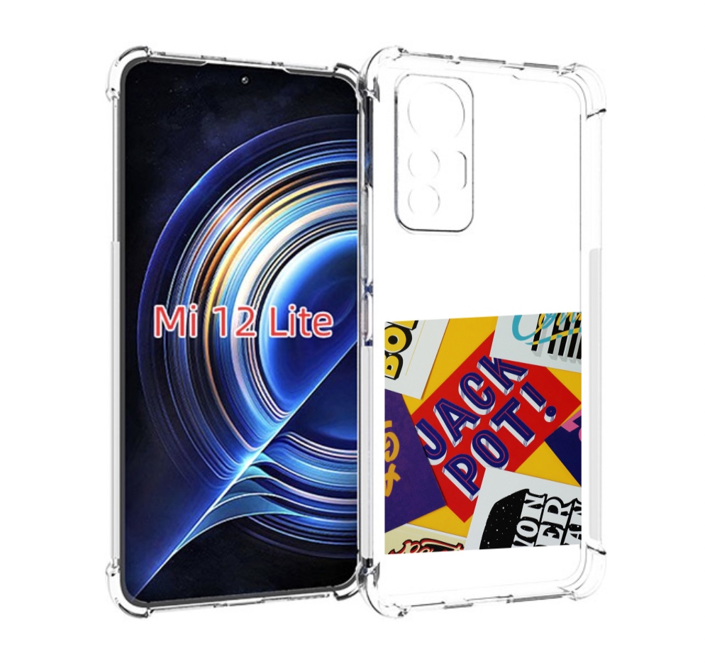 

Чехол MyPads джекпот для Xiaomi 12 Lite, Прозрачный, Tocco