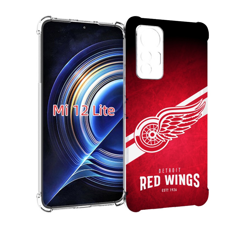 

Чехол MyPads детриот ред вингс мужской для Xiaomi 12 Lite, Прозрачный, Tocco