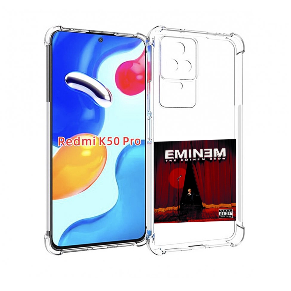 

Чехол MyPads THE EMINEM SHOW для Xiaomi Redmi K50 / K50 Pro, Прозрачный, Tocco