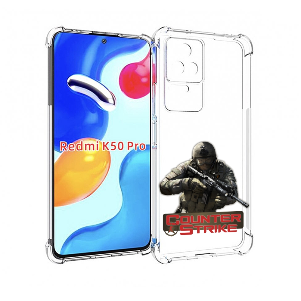 

Чехол MyPads Контра для Xiaomi Redmi K50 / K50 Pro, Прозрачный, Tocco
