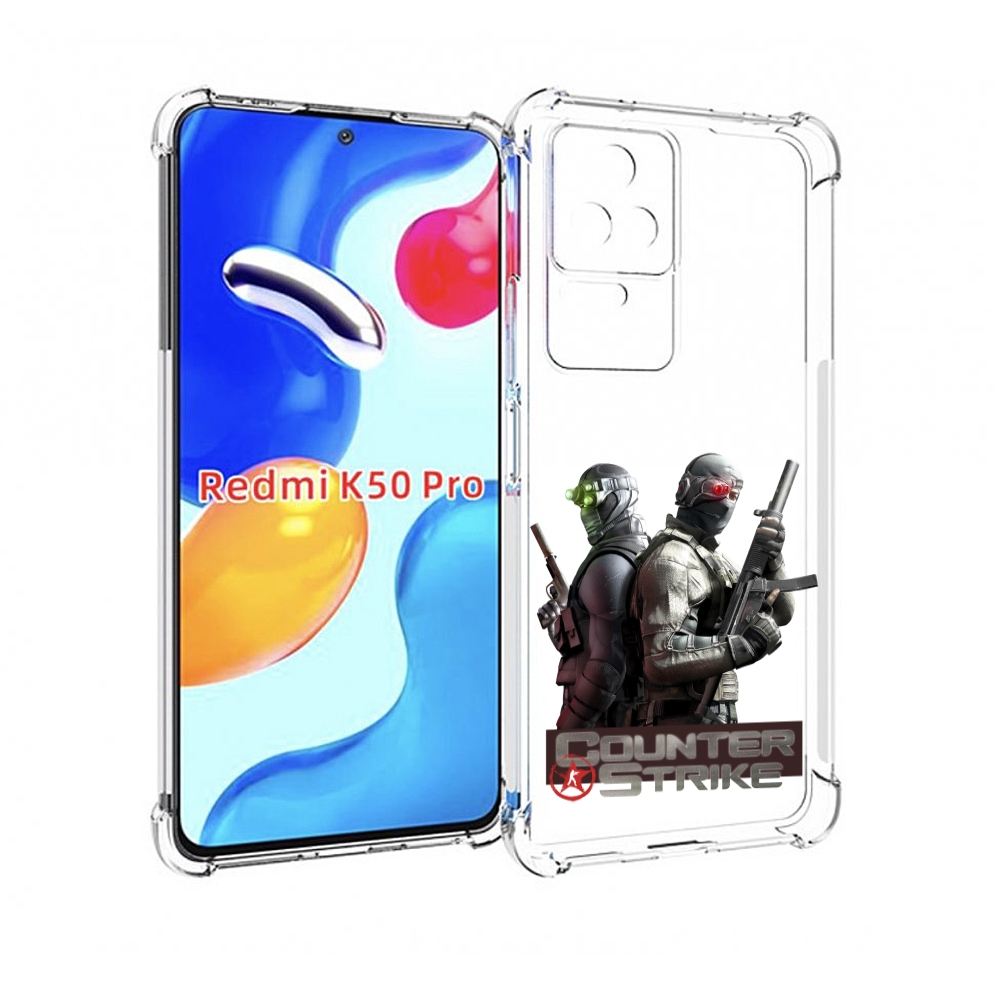 

Чехол MyPads КС для Xiaomi Redmi K50 / K50 Pro, Прозрачный, Tocco
