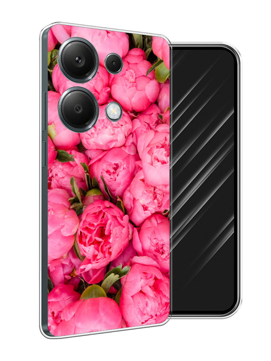 

Чехол Awog на Xiaomi Redmi Note 13 Pro 4G "Прекрасные пионы", Разноцветный, 321650-1