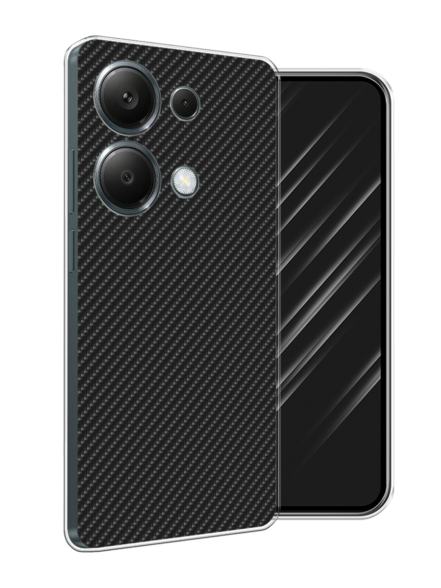 

Чехол Awog на Xiaomi Redmi Note 13 Pro 4G "Черный карбон", 321650-1