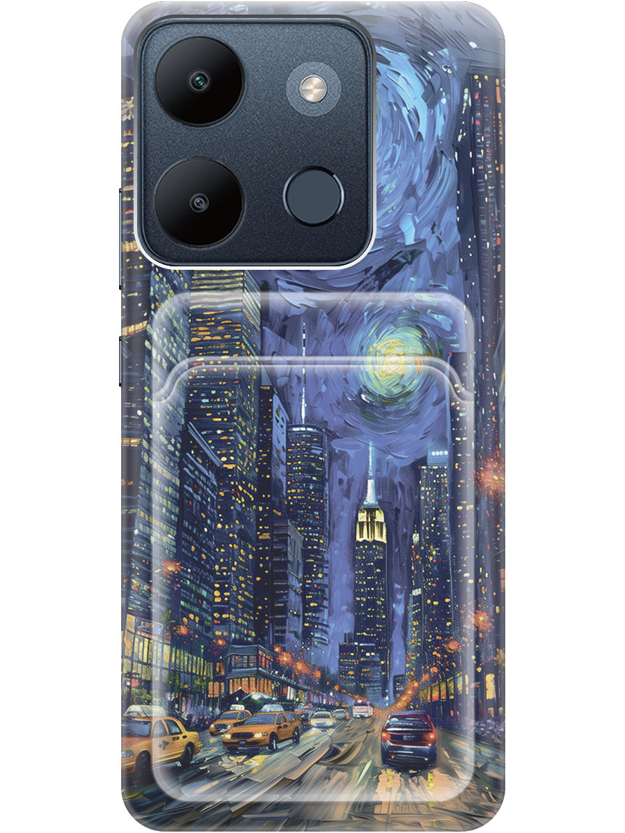 

Чехол на Infinix Smart 7, Tecno Spark Go 2023/Pop 7/Pop 7 Pro 782935, Прозрачный;синий;черный, 768741510