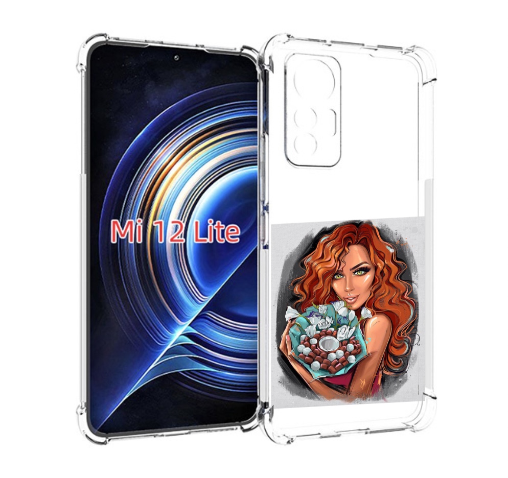 

Чехол MyPads девушка-с-кокосовым-букетом женский для Xiaomi 12 Lite, Прозрачный, Tocco