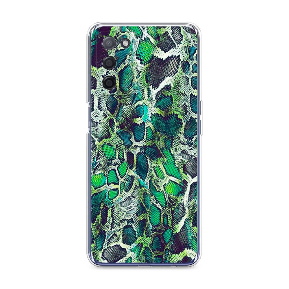 

Чехол Awog на Oppo A55 5G "Зеленая кожа змеи", Разноцветный, 256250-3